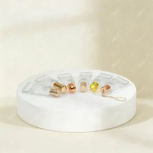 Toothpaste Tube Cap Electroplated Aluminum
