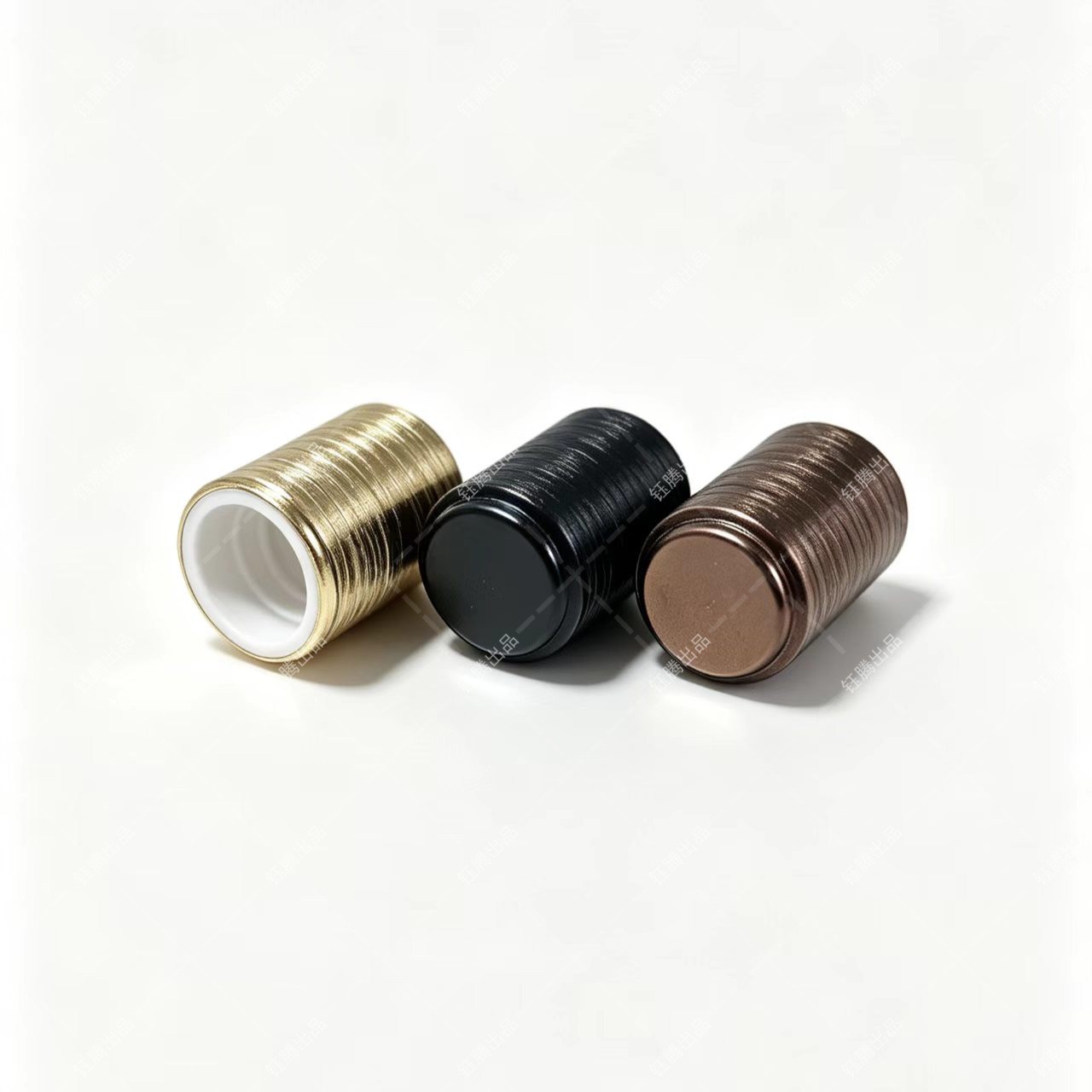 Brushed Aluminum Roller Cap Essential Oil Bottle - Image 2 Brushed Aluminum Roller Cap Essential Oil Bottle - Image 2