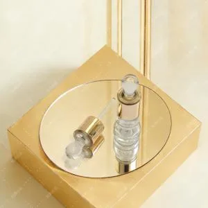 Octagonal Bottle Electroplated Aluminum Cap