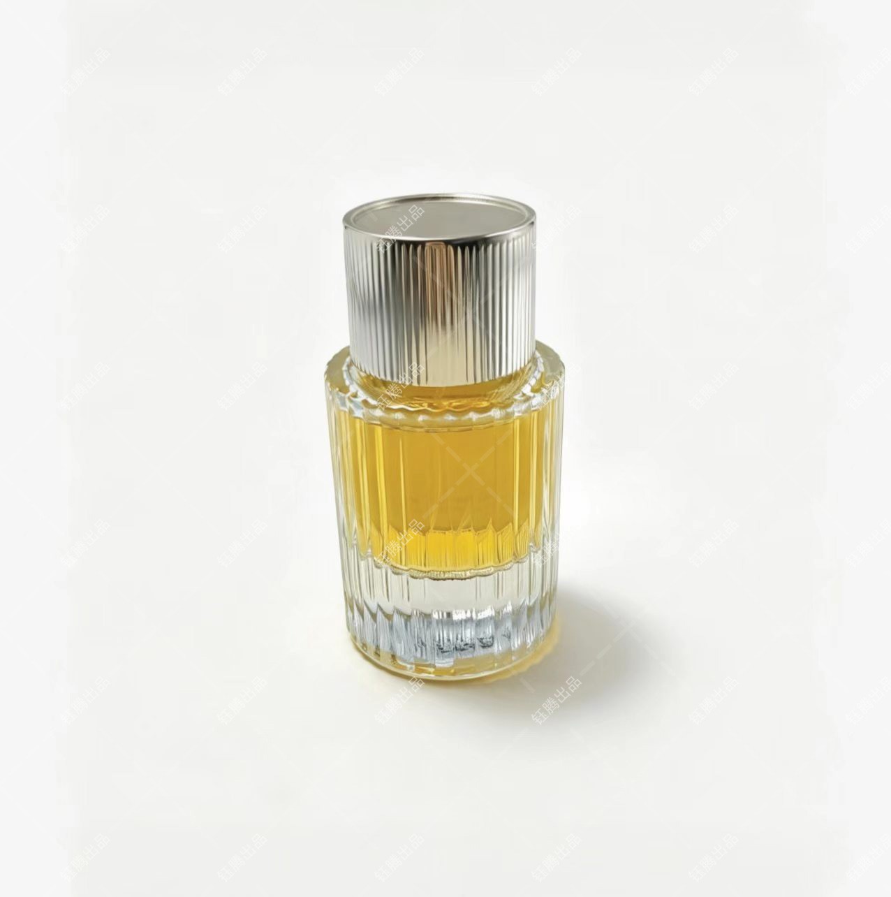 Vertical Grain Electroplated Aluminum Perfume Overcap - Image 2 Vertical Grain Electroplated Aluminum Perfume Overcap - Image 2