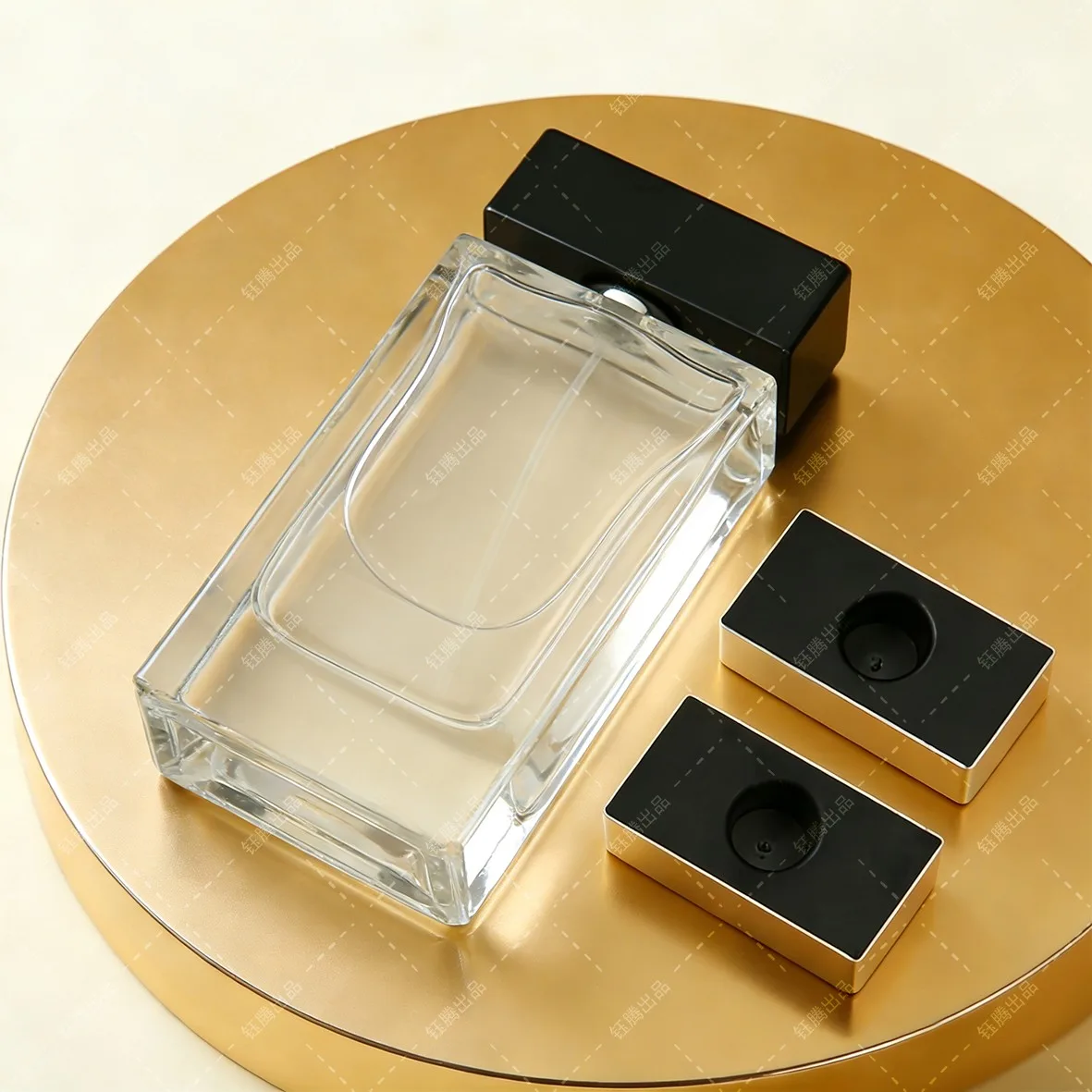 Rectangular Electro-aluminum Perfume Caps - Image 2 Rectangular Electro-aluminum Perfume Caps - Image 2