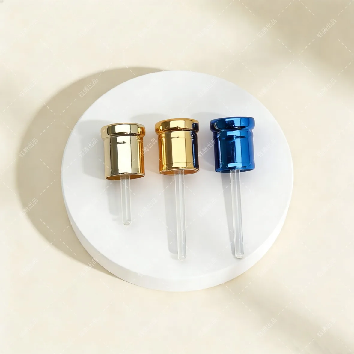 Aluminum Applicator Stick Caps - Image 2 Aluminum Applicator Stick Caps - Image 2