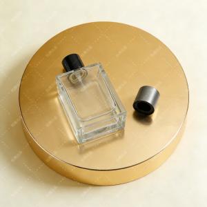 Wholesale 28X28 Aluminum Weighted Cap (Fits 17.2mm Neck) for Perfume & Essential Oil Bottles | Customizable Cosmetic Packaging Cap